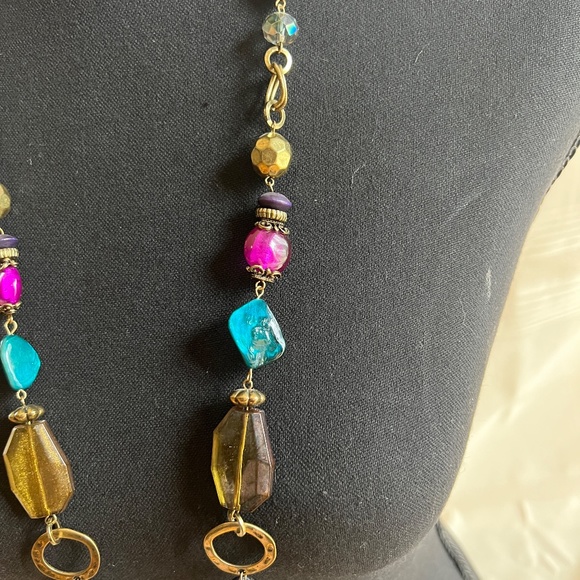 Ruby Rd. Multicolored Stone Necklace - Picture 3 of 3